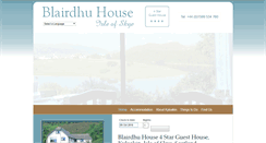 Desktop Screenshot of blairdhuhouse.co.uk